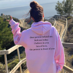 Gerbiamas žmogus, už manęs Kick Ass Today Hoodie Moteri&scaron;ki megztiniai megztiniai Unisex grynos medvilnės megztiniai Citata Kasdieniai gobtuvai S