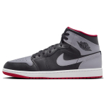 Air Jordan 1 Mid Bred Shadow vyri&scaron;ki sportbačiai pilki juodi cemento pilka DQ8426-006 42.5