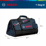 Bosch Įrankių krep&scaron;ys M & L MINI & S Patvarus tvirtas daugiafunkcis krep&scaron;ys Ne&scaron;iojamas patvarus įrankių krep&scaron;ys Originalus Didelės talpos krep&scaron;ys Vandeniui atsparus krep&scaron;ys
