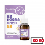 [Natural Plus] Vaikų probiotikai ir vitaminas D la&scaron;ai 12 ml 12ml