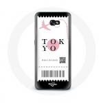Coque pour Samsung Galaxy A5 Billet d'avion Tokyo Japon