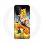 Coque pour Oppo A74 Son goku dragon ball corps enerv&eacute;