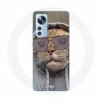 Coque pour Xiaomi Mi 12 / 12X Chat avec une capuche photo drole Animaux
