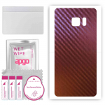 apgo skin sticker film foil vinyl for the BACK compatible with Samsung Galaxy Note 7, scratch-resistant, easy to install - Carbon Chameleon CAKA5