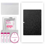 apgo skin sticker film foil vinyl for the BACK compatible with ZTE Blade X10 Pro, scratch-resistant, easy to install - Black Honeycomb