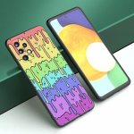 Pastelinis Kawaii Besilydantis Lesbiečių Pasididžiavimas LGBTQ Dėklas Samsung A21 A30 A50 A52 S A13 A22 A32 A53 A73 5G A11 A12 A31 A51 A70 A71 A72 Samsung A04 4G