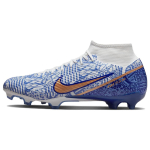 Nike Zoom Mercurial Superfly 9 Academy CR7 MG Azulejo Vyri&scaron;ki sportbačiai Mėlyni Balti Concord DQ5308-182 40 gray
