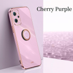 Padengtas kvadratinis žiedo laikiklis telefono dėklas skirtas Oppo Realme Gt Neo 2 Neo2 5g 3T Master Edition prabangus silikoninis stovas galinis dangtelis Realme GT Neo 3T