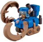 One Piece Chopper Robo Super No. 3 ragų buldozerio spalvotas plastikinis modelis