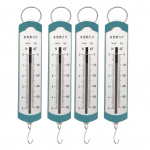 4 vnt. spyruoklinis dinamometras 5N tikslus ne&scaron;iojamas strypo jėgos matuoklis fizikos mechaniniam eksperimentui