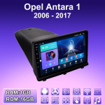2 DIN Android Carplay automobilio radijas, skirtas Opel Antara 1 2006 - 2017 Multimedijos grotuvas galvos blokas Stereo GPS navigacija BT WIFI 2+32GB 1+16GB