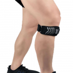 1 vnt. odai nekenksmingi lėto smūgio kompresiniai sportiniai klubų diržai, reguliuojamas slėgis kelio kilimėlis Fitness dviratininkams kelio atramos petne&scaron;os