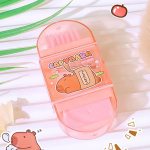 Mielas animacinis multifunkcinis kapybaros trintukas pie&scaron;tukų drožtuvas &scaron;epetys vaikams Dovanos Kawaii studentų ra&scaron;tinės reikmenys mokykliniai reikmenys onesize