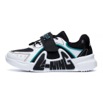 Li Ning LN 90 Patogūs Neslidūs Smūgius Absorbuojantys Atsparūs Dėvėjimuisi Laisvalaikio Batai Vaikams Batai Juodi Balti YKCT026-3 40