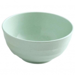 Patvarus didelės talpos daugkartinio naudojimo nedūžtantis buitinis sriubos dubuo, skirtas namų ramenui 20cm žalia