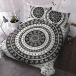 vintažinis mandala joga antklodės užvalkalų rinkinys karali&scaron;ko, karalienės, dvigubo, pilno, dviejų, vieno dydžio patalynės rinkinys 140x210cm