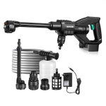 1500mah belaidis ne&scaron;iojamas auk&scaron;to slėgio automobilių plovimo plovimo valiklis vandens pistoletas