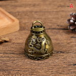 1 vnt. senovinis varpelis, skirtas sėkmei, Feng shui vėjo varpelis