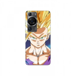 Coque Huawei P60 Dragon ball z sangoku Cheveux blonds Maniacase