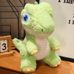 Kūrybingas Didelių Akių Dinozauro Pliu&scaron;inis Mink&scaron;tas Triceratopsas Stegozauras Pliu&scaron;inis Žaislas Lėlė Kim&scaron;tas Žaislas Vaikams Dinozaurų Žaislas Gimtadienio Dovanos 23cm