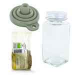 Flacon &agrave; &eacute;pices poudreur + entonnoir + Garam Massala 35 g