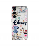Coque - Disney - Galaxy S25 Plus - Silicone - Souple - Personnages Stitch Ariel Dumbo juoda