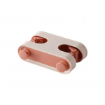 Lipnus &scaron;luotos laikiklis, montuojamas ant sienos, &scaron;luotų organizatorius, didelio apkrovimo, vonios kambario laikymo kabliukai valymo įrankiams 1PCS rožinė