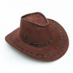 Vakarų kaubojų skrybėlė pigi kauboji&scaron;ka skrybėlė Gentleman Cowgirl džiazo kepurėle ruda