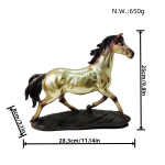 Nauji kini&scaron;ki dervos amatai Zodiako arklių ornamentai Verslo įkurtuvių atidarymo dovanos Biuro dekoracijos