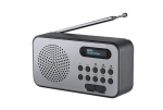 Skaitmeninis DAB+ radijas(Skaitmeninis radijo transliavimas) Thomson RT225DAB , Thomson sidabro pilka spalva