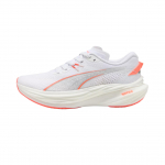 Puma Deviate Nitro 3 moteri&scaron;ki sportbačiai, balti, &scaron;vytintys raudoni, 309708-16 36