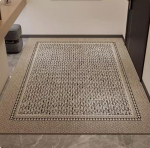 Auk&scaron;čiausios kokybės neslystantis, purvui atsparus, pjaustomas įėjimo durų kilimėlis su medžiaginiu pagrindu - Lengvai valomas prie&scaron;kambario kilimas 120x180cm Belgium velvet