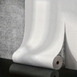 50cmX10m Lininis 3D Putų Lipnus PVC Vienspalvis Sutir&scaron;tintas Vandeniui Atsparus Fono Sienos Renovacijos Tapetas Sienų Lipdukai 1pcs 50cmX10m balta