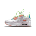 Nike Air Max 90 Toggle PS Balti Crimson Bliss Vaikams Sportbačiai &Scaron;viesiai Violetiniai Metallic-Platinum CV0064-102 35