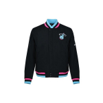 Nike Nba Miami Heat Striukė Vyri&scaron;ka Vir&scaron;utinė apranga Juoda AH5285-010 S