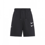 Nike Prancūzi&scaron;ko frotė laisvi sportiniai laisvalaikio &scaron;ortai vyrams &scaron;ortai juodi CJ4883-010 XXL