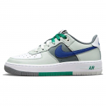 Nike Air Force 1 LV8 GS Remix - &Scaron;viesiai žali vaiki&scaron;ki sportbačiai Sidabriniai &Scaron;viesiai sidabriniai Balti FB9035-001 36