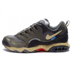 Undefeated x Nike Air Terra Humara Cargo Khaki Unisex Batai Žali Kviečių Žolės Geležies Pilki FN7546-300 36.5