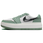 Air Jordan 1 Elevate Low Jade Smoke Moteri&scaron;ki sportbačiai Žali Angracito Spalvos Balti DH7004-300 35.5