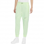 Nike Sportswear Swoosh Logotipo Austa Manžetė Sportinės Kelnės Vyri&scaron;kos Kelnės &Scaron;viesiai Geltonai Žalios CZ8910-701 M