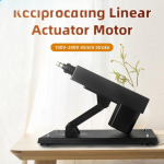 100V-240V 45mm eigos mini linijinis aktuatorius nuolatinės srovės elektrinis variklis teleskopinis linijinis aktuatorius stūmoklinis mechanizmas jungtis