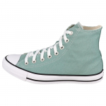 Converse Chuck Taylor All Star Patogūs Auk&scaron;ti Drobės Batai Unisex Sportbačiai Žali Balti A06563C 35
