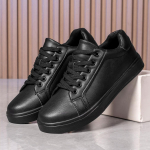 Vyri&scaron;ki sportbačiai laisvalaikio batai Vyri&scaron;ki plok&scaron;čiapadžiai Zapatillas Hombre Lengvi PU odos kvėpuojantys batai Vyri&scaron;ki balti sportiniai teniso batai 39