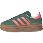 Adidas Originals Gazelle Bold Patogūs Universalūs Žemi Laisvalaikio Batai Vaikams Vaikų Laisvalaikio Batai Žali JQ7408 38⅔