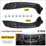 For Renault Megane 3 III Fluence 2008-2016 Interior Front Left Right Inner Door Handle ide outer Cover 809600015R 197012651 Black-inside-L-R
