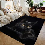 Mielas katės kilimėlis svetainės miegamojo dekoras Vaikams neslystantis prie&scaron;kambario grindų kilimėlis Pavir&scaron;ius flanelas Lygus patogus kilimas Gimtadienio dovana 80x120cm