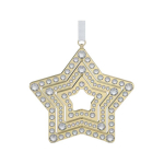 Swarovski Holiday Magic Žvaigždės dizaino kristalinis pakabukas Unisex pakabukas Auksinis 5655938 Box (Random Color)