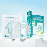 ilso Super tirpinantis riebalų mink&scaron;tiklis 150ml rinkinys (su vatos diskeliu 40 vnt. + porų įtempimo kaukės lak&scaron;tu 1 vnt.) ilso Softener 150gset