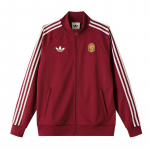 Adidas Ispanija Originals Sportinis Džemperis Komanda Coll Bordo Spalvos Vyri&scaron;kas Vir&scaron;utinis Drabužis Raudonas JZ2254 L
