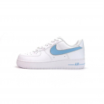 Nike Air Force 1 žemi riedlenčių batai Unisex Balti Mėlyni CW2288-111(Komanda935-) 43